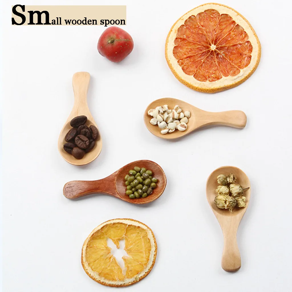 Small Wooden Spoon Tea Seasoning Powder 8X3.5cm Cooking Tools Kitchen Gadgets utensilio de cozinha criativos serving spoon
Small Wooden Spoon Tea Seasoning Powder 8X3.5cm Cooking Tools Kitchen Gadgets utensilio de cozinha criativos serving spoon