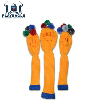 PLAYEAGLE 3 pcs/set Knitting Golf Clubs Headcover Driver Cover Fairway Wood Head Covers
PLAYEAGLE 3 pcs/set Knitting Golf Clubs Headcover Driver Cover Fairway Wood Head Covers