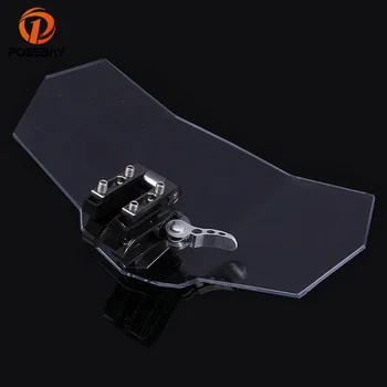 POSSBAY Motorcycle Windscreen Clear Universal Fit for Honda Yamaha Suzuki Kawasaki BMW KTM Ducati Motorbike Windscreen
POSSBAY Motorcycle Windscreen Clear Universal Fit for Honda Yamaha Suzuki Kawasaki BMW KTM Ducati Motorbike Windscreen