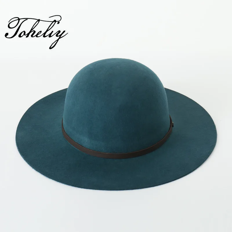 Autumn winter New Wool Belt buckle dome Top Hat For Women's Felt Wide Brim Fedora Hat Laday Bowler Gambler Top Hat
Autumn winter New Wool Belt buckle dome Top Hat For Women's Felt Wide Brim Fedora Hat Laday Bowler Gambler Top Hat