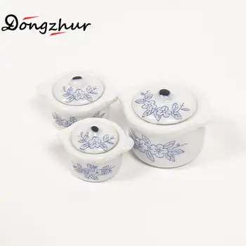 3pcs/set Chinese Style Ceramics Soup Pot Dollhouse Miniatures 1:12 Accessories 3* Mini Soup Cooker DIY Miniature Doll House Toy
3pcs/set Chinese Style Ceramics Soup Pot Dollhouse Miniatures 1:12 Accessories 3* Mini Soup Cooker DIY Miniature Doll House Toy