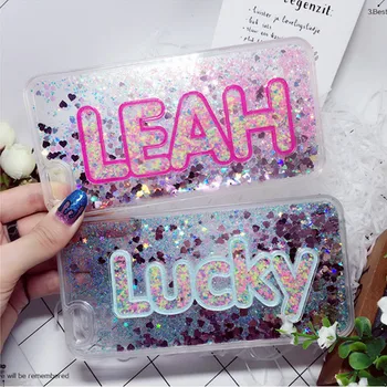 Luxury Unique Custom name grow in dark letter liquid quicksand phone case For Xiaomi Redmi 6 8 se note 4 4X 4A 5A note5A pro
Luxury Unique Custom name grow in dark letter liquid quicksand phone case For Xiaomi Redmi 6 8 se note 4 4X 4A 5A note5A pro
