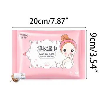 25Pcs/Pack Makeup Remover Wet Wipes Tissue Draw-Out Face Eye Deep Cleansing Cotton Pads Moisturizing Towels Cosmetic Tool
25Pcs/Pack Makeup Remover Wet Wipes Tissue Draw-Out Face Eye Deep Cleansing Cotton Pads Moisturizing Towels Cosmetic Tool