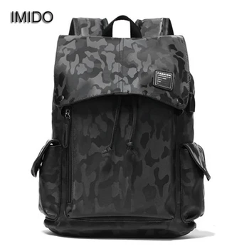 IMIDO Soft Pu Leather Men Backpack for Teenage Boys School Bags USB Charging Travel Backpack Waterproof Bagpack Laptop SLD164
IMIDO Soft Pu Leather Men Backpack for Teenage Boys School Bags USB Charging Travel Backpack Waterproof Bagpack Laptop SLD164