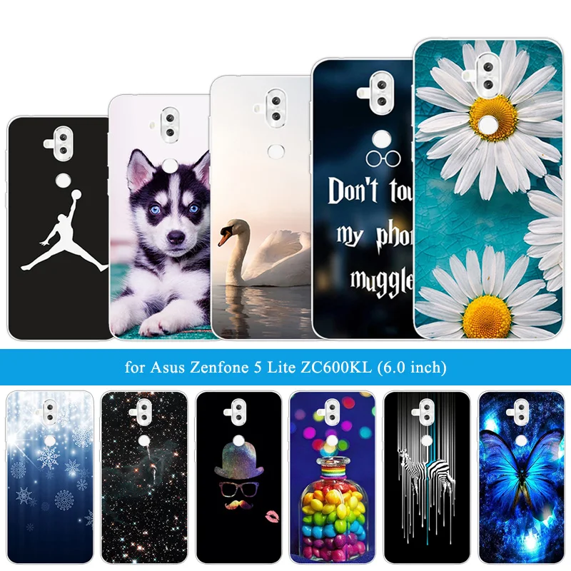 6 0 дюйма для Asus Zenfone 5 Lite ZC600KL чехол телефона полностью Защитные чехлы ZF5Q X017D