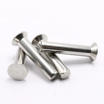 50pcs M3 Stainless steel rivet countersunk head rivets GB869 solid rivets 14mm-30mm Length
50pcs M3 Stainless steel rivet countersunk head rivets GB869 solid rivets 14mm-30mm Length