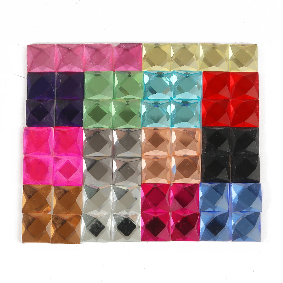 High Quality 20-100 pcs Multi Size Flat Back Glass Stones Square Crystals Rhinestones Sewing Beads Wedding Dress Bags Decoration
High Quality 20-100 pcs Multi Size Flat Back Glass Stones Square Crystals Rhinestones Sewing Beads Wedding Dress Bags Decoration