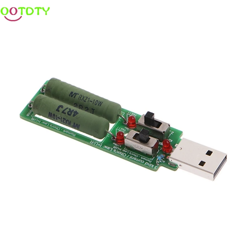 USB Resistor Electronic Load w/Switch Adjustable 3 Current 5V Resistance Tester 828 Promotion
USB Resistor Electronic Load w/Switch Adjustable 3 Current 5V Resistance Tester 828 Promotion