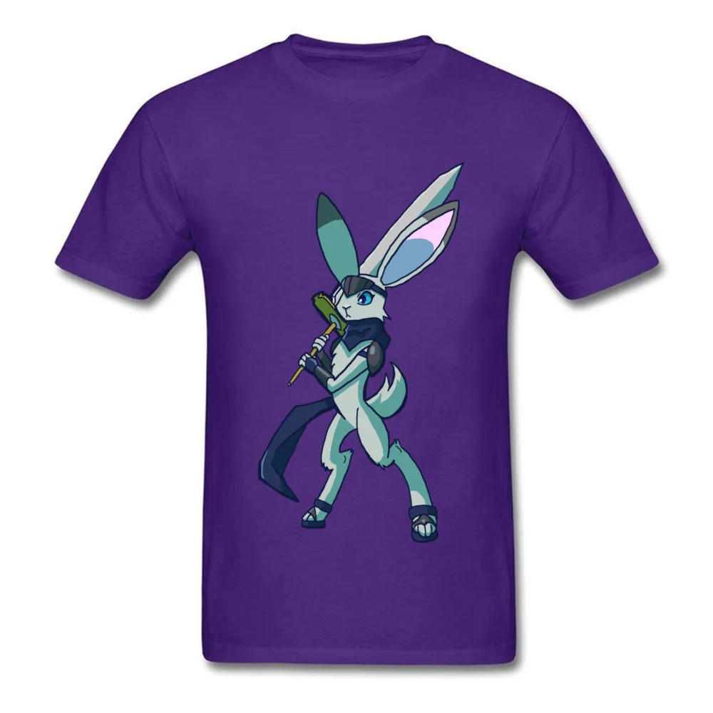 rabbit warrior thegunheart_purple