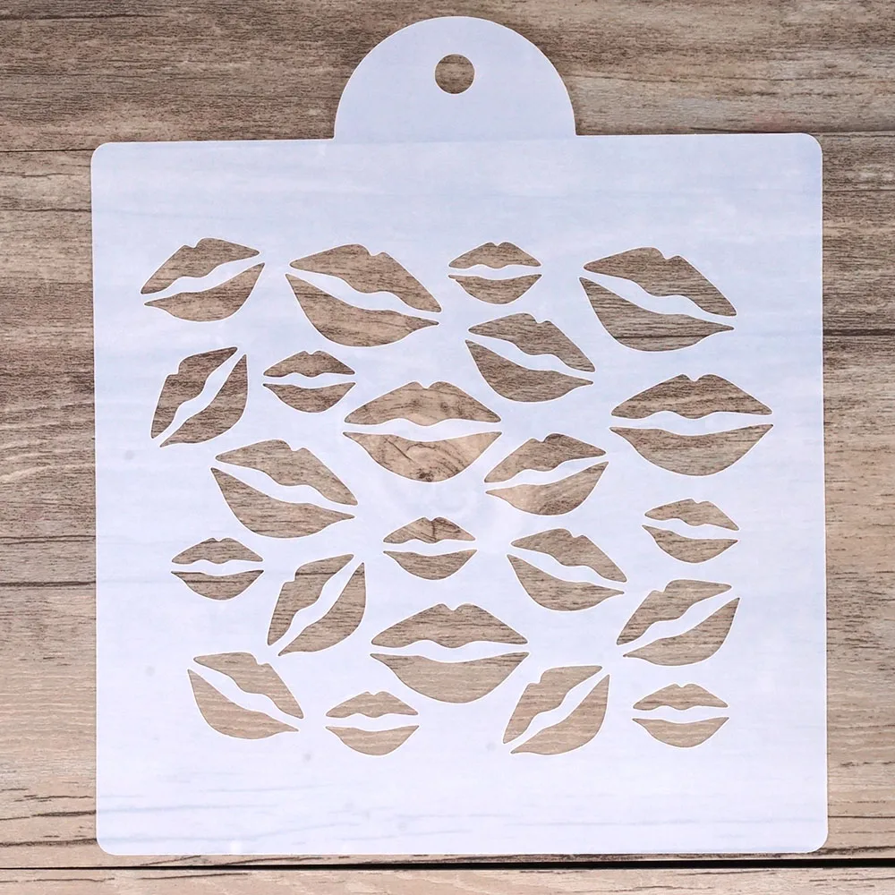 15 cm DIY Craft Layering Lip Background Stencil For Walls Painting Scrapbooking Stamping Album Decorative Embossing Paper Cards
15 cm DIY Craft Layering Lip Background Stencil For Walls Painting Scrapbooking Stamping Album Decorative Embossing Paper Cards