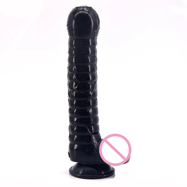 Super Long Silicone Dildo Realistic Foreskin Beads Penis Round Head Suction Cup Big Anal Plug butt Sex Toy For Women Masturbator