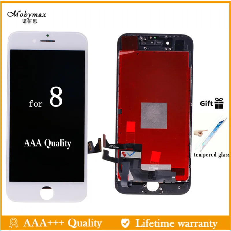 AAA Quality LCD For iPhone 8 LCD Display Screen Replacement With Touch Digitizer Assmbly Parts for ecran iphone 8
AAA Quality LCD For iPhone 8 LCD Display Screen Replacement With Touch Digitizer Assmbly Parts for ecran iphone 8