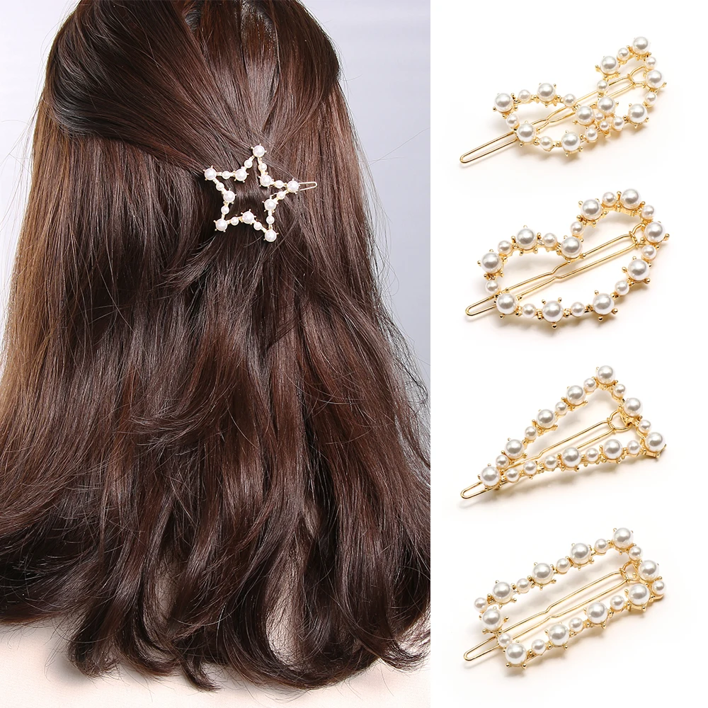Hair Accessories Fashion ladies with pearls