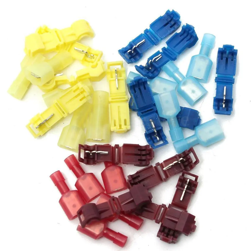 120pcs Female/Male Insulated Quick Disconnect Wire Terminals Connectors 120pcs Female/Male Insulated Quick Disconnect Wire Terminals Connectors