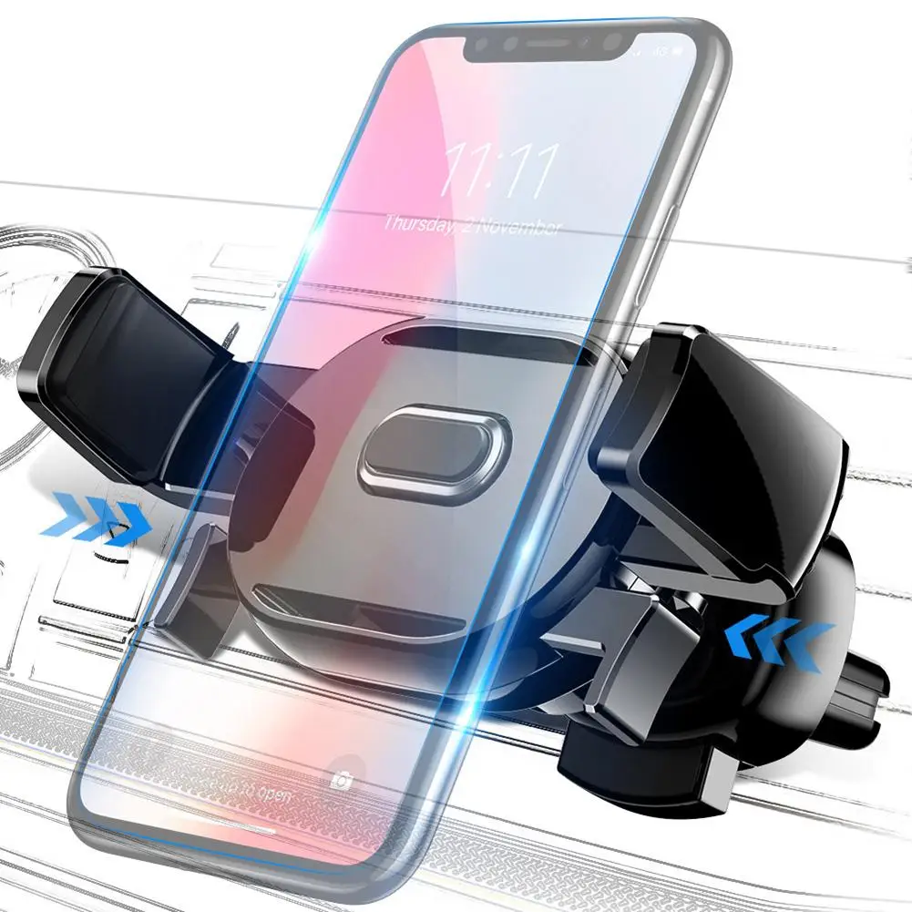 360 Degree Rotary Auto Lock Car Air Vent Mount Mobile Phone Holder Stand Cradle Universal For 4.3-6.2 Inch Mobile Phones
360 Degree Rotary Auto Lock Car Air Vent Mount Mobile Phone Holder Stand Cradle Universal For 4.3-6.2 Inch Mobile Phones
