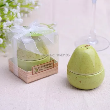 Wedding favor gift and giveaways for guest -- "The Perfect Pair" Ceramic Salt and Pepper Shaker party favor souvenir 100pcs/lot
Wedding favor gift and giveaways for guest -- "The Perfect Pair" Ceramic Salt and Pepper Shaker party favor souvenir 100pcs/lot