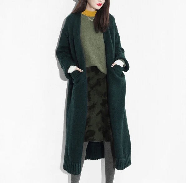 100% Real Cashmere Blend Long Cardigans Fashion Female Handmade cashmere super long coat TBFP716
100% Real Cashmere Blend Long Cardigans Fashion Female Handmade cashmere super long coat TBFP716