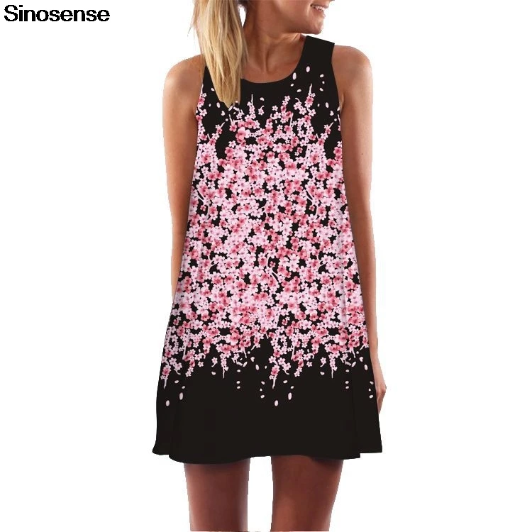 Women's Summer Beach Casual Mini Dress 2019 A Line O Neck Floral Printed Vintage Retro Dress Female Sexy Short Chiffon Dress
Women's Summer Beach Casual Mini Dress 2019 A Line O Neck Floral Printed Vintage Retro Dress Female Sexy Short Chiffon Dress