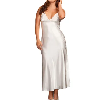 Women Long Sexy Long Silk Kimono Dressing Gown Babydoll Lace Lingerie Bath Robe smooth touch feeling sleepwear #1023 A#487
Women Long Sexy Long Silk Kimono Dressing Gown Babydoll Lace Lingerie Bath Robe smooth touch feeling sleepwear #1023 A#487
