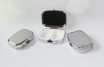 10PCS Rectangle Metal Pill Boxes Organizer DIY Medicine Case Holder 2 Compartments Silver Free Shipping
10PCS Rectangle Metal Pill Boxes Organizer DIY Medicine Case Holder 2 Compartments Silver Free Shipping
