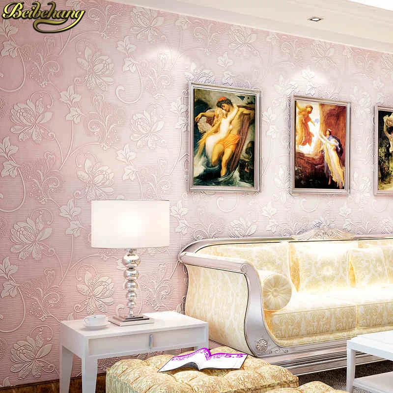 beibehang 53X300cm European relief Non-woven self adhesive wallpapers for living room decoration 3D wall paper roll home decor
beibehang 53X300cm European relief Non-woven self adhesive wallpapers for living room decoration 3D wall paper roll home decor