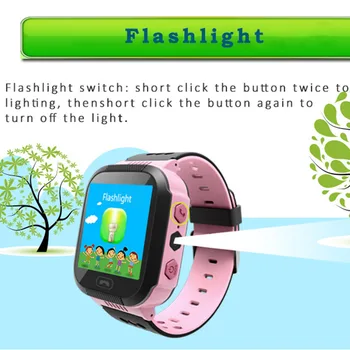 New Smartwatch Kids Tracking Watch clock with flashlight Support SIM remote monitor Electronic Fence SOS for Help
New Smartwatch Kids Tracking Watch clock with flashlight Support SIM remote monitor Electronic Fence SOS for Help