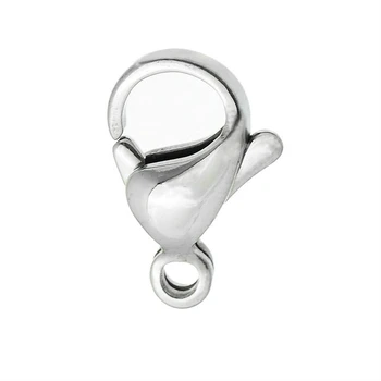 LASPERAL 4PCs Stainless Steel Lobster Clasps For Bracelets Necklaces DIY Handmade Craft Accessories For Jewelry 15x9.5mm
LASPERAL 4PCs Stainless Steel Lobster Clasps For Bracelets Necklaces DIY Handmade Craft Accessories For Jewelry 15x9.5mm