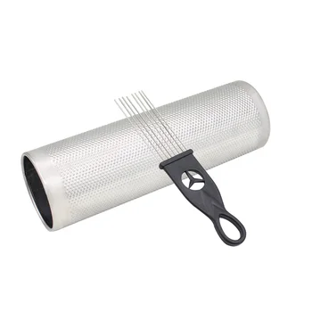 Stainless Steel Guiro Durable Material With Scraper Percussion Instrument 31.4 * 10.1cm 1 Set
Stainless Steel Guiro Durable Material With Scraper Percussion Instrument 31.4 * 10.1cm 1 Set