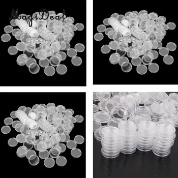 MagiDeal 300PCS Clear Round Boxed Coin Holder Container Plastic Capsules Coin Box Display Cases 26mm 32mm Mixed Size
MagiDeal 300PCS Clear Round Boxed Coin Holder Container Plastic Capsules Coin Box Display Cases 26mm 32mm Mixed Size