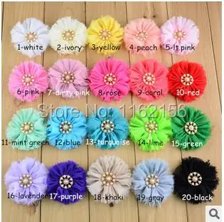 NEW 40pcs/lot Handmade Chiffon Ruffled Fabric Flower with Pearl Rhinestone Center For Girls Hair Accessories Hand Craft DIY
NEW 40pcs/lot Handmade Chiffon Ruffled Fabric Flower with Pearl Rhinestone Center For Girls Hair Accessories Hand Craft DIY
