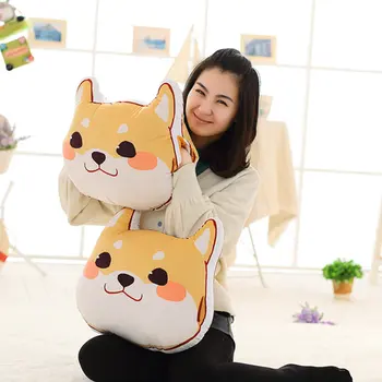 Cute yellow Dog Shiba Inu cloth doll winter hand warm soft pillow Cushion birthday gift kids baby girl
Cute yellow Dog Shiba Inu cloth doll winter hand warm soft pillow Cushion birthday gift kids baby girl