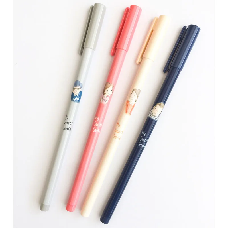 48pcs/lot 0.5mm Blue Ink Cute Lovely Girl & Boy Gel Pen Writing Signing Pen School Office Supply Kids Gift Stationery
48pcs/lot 0.5mm Blue Ink Cute Lovely Girl & Boy Gel Pen Writing Signing Pen School Office Supply Kids Gift Stationery