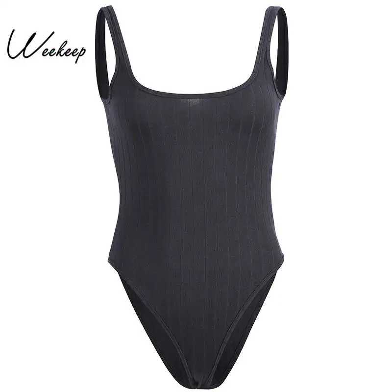 Weekeep Sexy Bodycon Tank Bodysuit Women Backless Macacao Feminino Rompers 2019 Summer High Waist One Piece Jumpsuit
Weekeep Sexy Bodycon Tank Bodysuit Women Backless Macacao Feminino Rompers 2019 Summer High Waist One Piece Jumpsuit