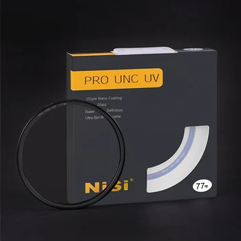 

NISI Protector UNC UV Lens Filter Optical Glass H-K9L 52 58 62 67 72 77 82mm for Canon Nikon Sony Camera Lens