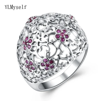 Big hollow ring trendy flower jewelry fashion women red crystal jewellery lovely finger rings
Big hollow ring trendy flower jewelry fashion women red crystal jewellery lovely finger rings
