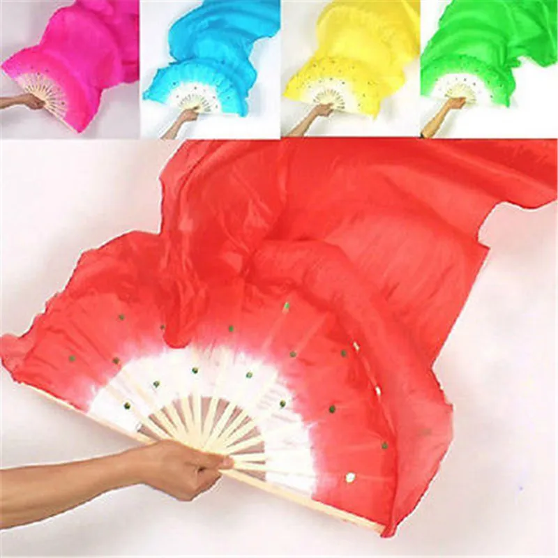 1 Pair New Belly Dance Bamboo Long Silk Fans Veils 7 Colors Hand Made Silk Fan 1.8m Left Hand+Right Hand
1 Pair New Belly Dance Bamboo Long Silk Fans Veils 7 Colors Hand Made Silk Fan 1.8m Left Hand+Right Hand