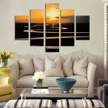 FIVE PC NO FRAME sunrise and sunset Oil Painting Printed Painting Oil Painting On Canvas Oil Painting for Home Decor Wall Decor
FIVE PC NO FRAME sunrise and sunset Oil Painting Printed Painting Oil Painting On Canvas Oil Painting for Home Decor Wall Decor