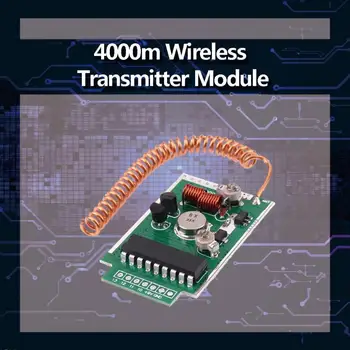 Large Power Wireless Remote Control Transmitter Module Kit PCB Board Receiver 4 Km Launching Distance In Open Environment
Large Power Wireless Remote Control Transmitter Module Kit PCB Board Receiver 4 Km Launching Distance In Open Environment