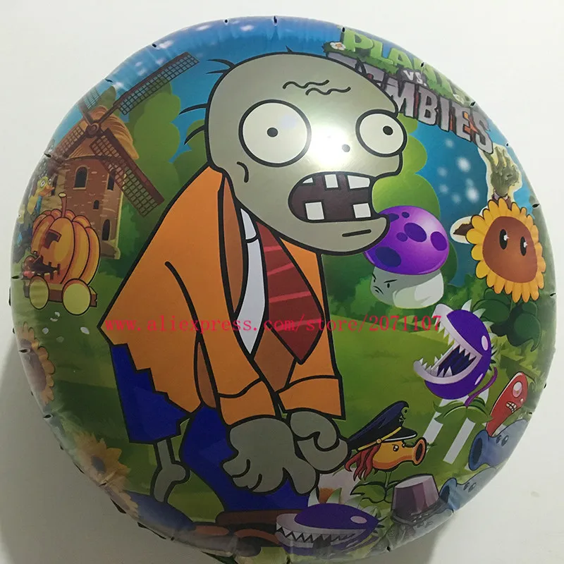 Lucky 1pcs 45*45cm Plants vs Zombies Balloon Cartoon Globos Birthday Party Baloons Wedding Decorations Mylar Helium Balloons Toy
Lucky 1pcs 45*45cm Plants vs Zombies Balloon Cartoon Globos Birthday Party Baloons Wedding Decorations Mylar Helium Balloons Toy