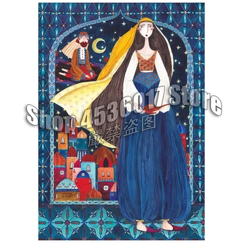 DIY Diamond Embroidery Arabian Nights Cross Stitch Mosaic Diamond Painting Art Fairy Tale Full Square Rhinestone Home Decor Gift
DIY Diamond Embroidery Arabian Nights Cross Stitch Mosaic Diamond Painting Art Fairy Tale Full Square Rhinestone Home Decor Gift