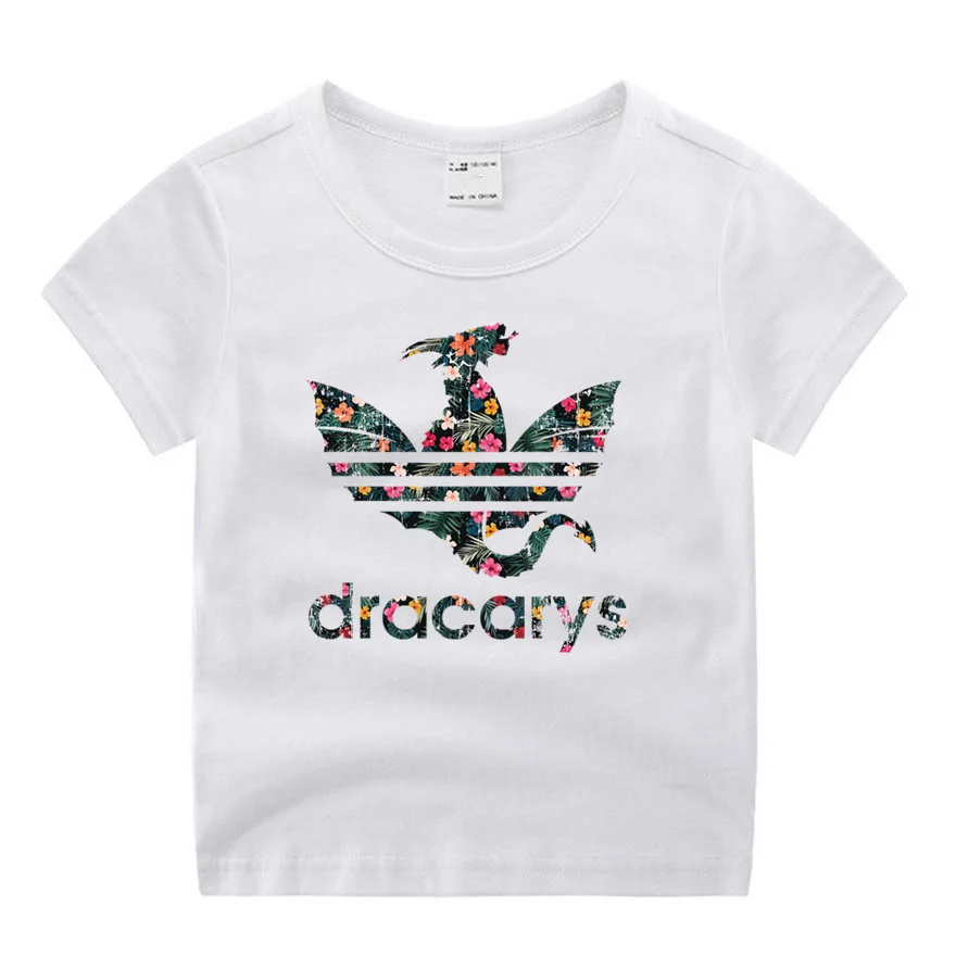 Little Girl Boy Movie Game of Thrones Dracarys Funny Cartoon Print T-shirt Kids Summer O-Neck Tops Children Tshirt
Little Girl Boy Movie Game of Thrones Dracarys Funny Cartoon Print T-shirt Kids Summer O-Neck Tops Children Tshirt