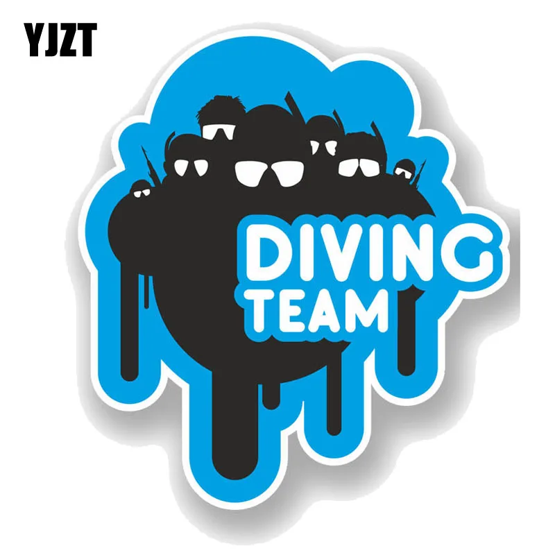 YJZT 12CM*12.9CM Fashion Scuba Diving Team Decal PVC Motorcycle Car Sticker 11-00767
YJZT 12CM*12.9CM Fashion Scuba Diving Team Decal PVC Motorcycle Car Sticker 11-00767