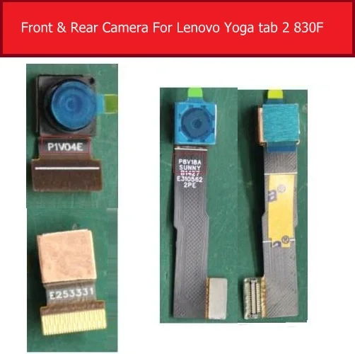 100% Genuine Front & Rear camera module For Lenovo Yoga tab 2 830F 830L 830 Big back main camera flex cable replacement repair
100% Genuine Front & Rear camera module For Lenovo Yoga tab 2 830F 830L 830 Big back main camera flex cable replacement repair