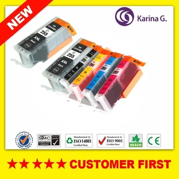 6PCS ink cartridge for PGI-255XXLBK ,CLI-251 for Canon PIXMA MX722/MX922 for NA Market
6PCS ink cartridge for PGI-255XXLBK ,CLI-251 for Canon PIXMA MX722/MX922 for NA Market
