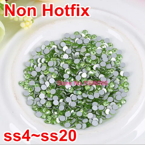 Peridot Green Color Non Hotfix 2028 Flat Back Rhinestone Silver Foiled Back SS4 SS5 SS6 SS10 SS12 SS16 SS20 S30 SS34
Peridot Green Color Non Hotfix 2028 Flat Back Rhinestone Silver Foiled Back SS4 SS5 SS6 SS10 SS12 SS16 SS20 S30 SS34