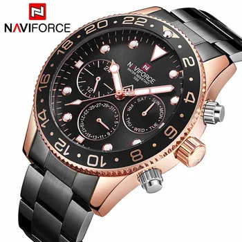 NAVIFORCE Men Watches Top Brand Luxury Military Waterproof Sport Men's Clock Male Wristwatches relogio masculino 9147
NAVIFORCE Men Watches Top Brand Luxury Military Waterproof Sport Men's Clock Male Wristwatches relogio masculino 9147