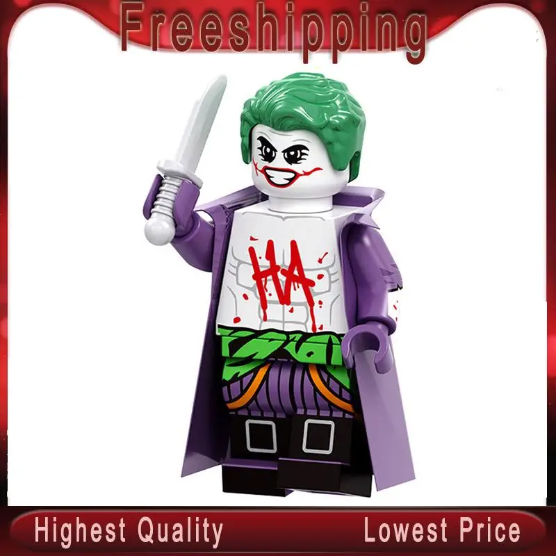 PG1722 Joker Super-Smart Zombie Robin Building Blocks Clown girl Death knell Wonder Woman clown Model For Children Gift Toys
PG1722 Joker Super-Smart Zombie Robin Building Blocks Clown girl Death knell Wonder Woman clown Model For Children Gift Toys
