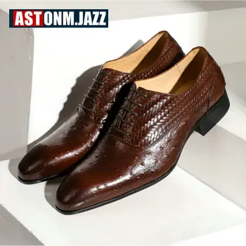 Men's Leather Casual Shoe Formal Brogue Casual Shoes Men Size 46 Emboss Crocodile Genuine Leather Oxford Shoes For Men Big Size
Men's Leather Casual Shoe Formal Brogue Casual Shoes Men Size 46 Emboss Crocodile Genuine Leather Oxford Shoes For Men Big Size