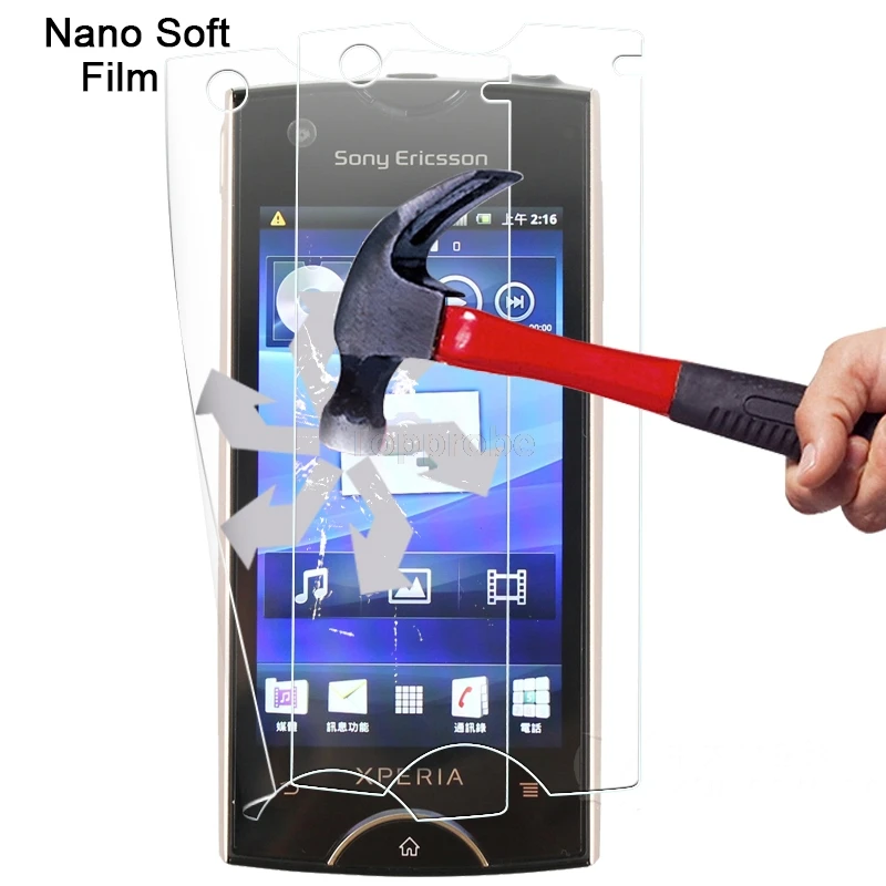 Waterproof Screen Protector Film For Sony Xperia Ray ST18i 3.3" Explosion-Proof Nano Soft Films With Cleaning Cloth
Waterproof Screen Protector Film For Sony Xperia Ray ST18i 3.3" Explosion-Proof Nano Soft Films With Cleaning Cloth