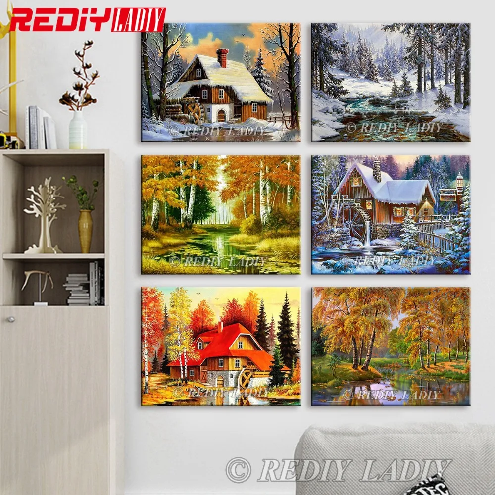 REDIY LADIY Diamond Mosaic Old Mill Landscape Diamond Painting Cross Stitch Full Square Diamond Embroidery Home Decoration Gifts
REDIY LADIY Diamond Mosaic Old Mill Landscape Diamond Painting Cross Stitch Full Square Diamond Embroidery Home Decoration Gifts